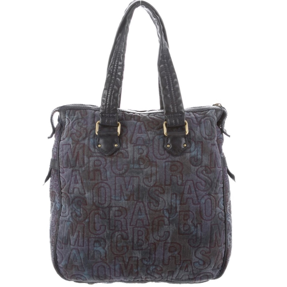 MARC BY MARC JACOBS Logo Quilted Canvas Tote - Picture 2 of 16